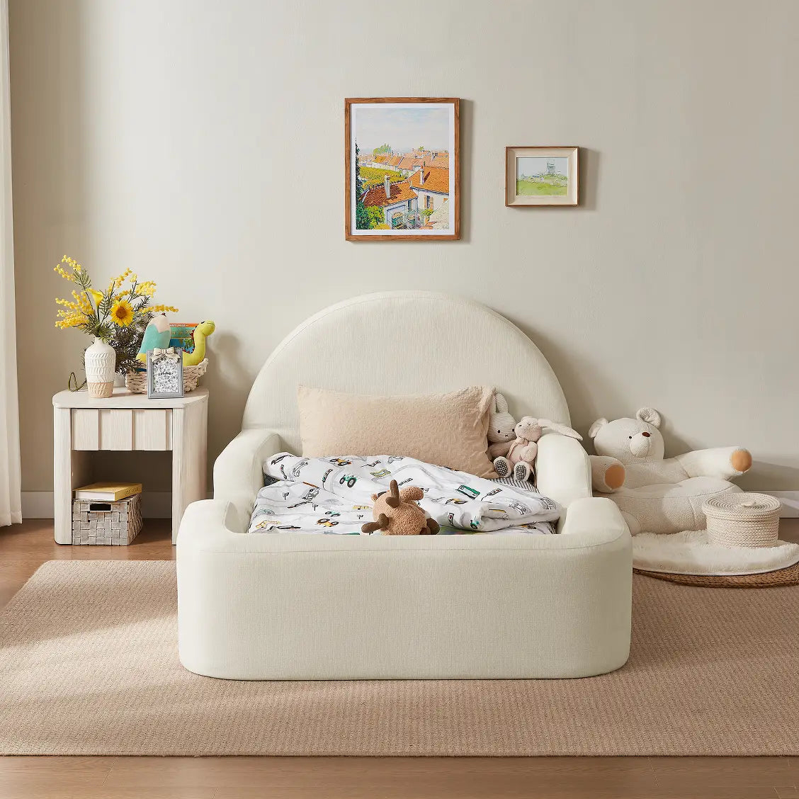 Little Lifely Single Bed - Marshmallow