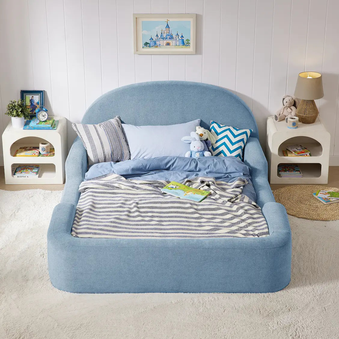 Little Lifely Double Bed - Baby Blue