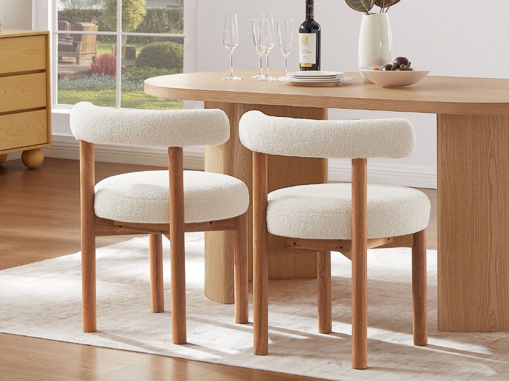 Buy Noah set of dining chair walnut Lifely