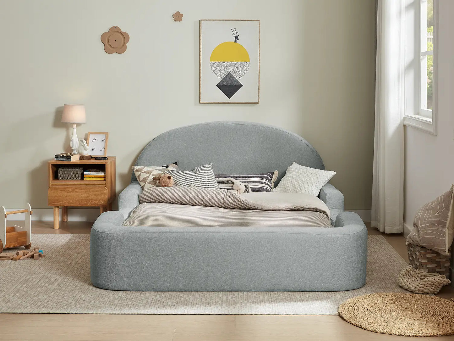 Little Lifely Double Bed - Dove Grey