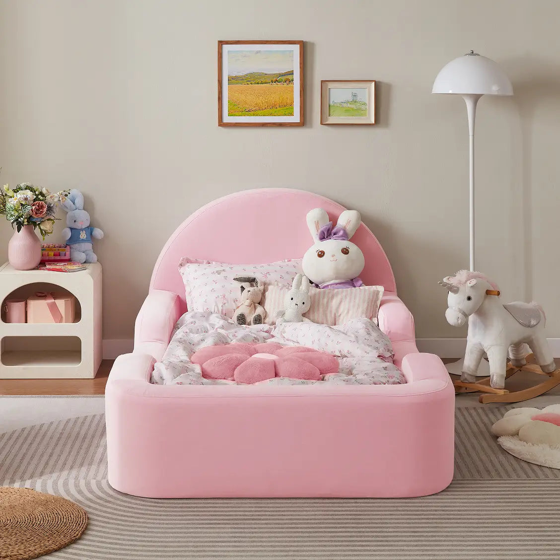 Little Lifely Single Bed - Cotton Candy