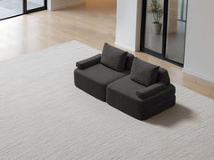 Sleeper Sofa / 2.5-Seater 2.03m Super King / Charcoal