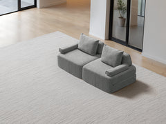 Sleeper Sofa / 2.5-Seater 2.03m Super King / Ash