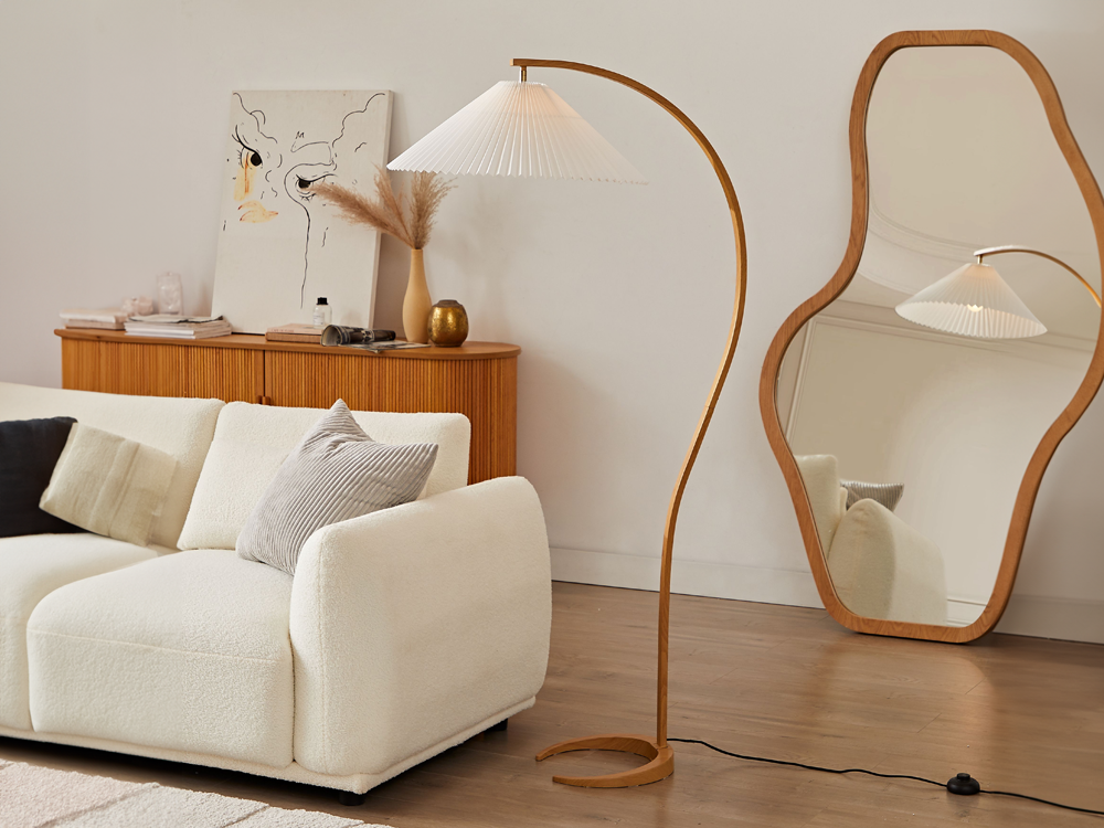 Achie Mid-Century Floor Lamp Lifely