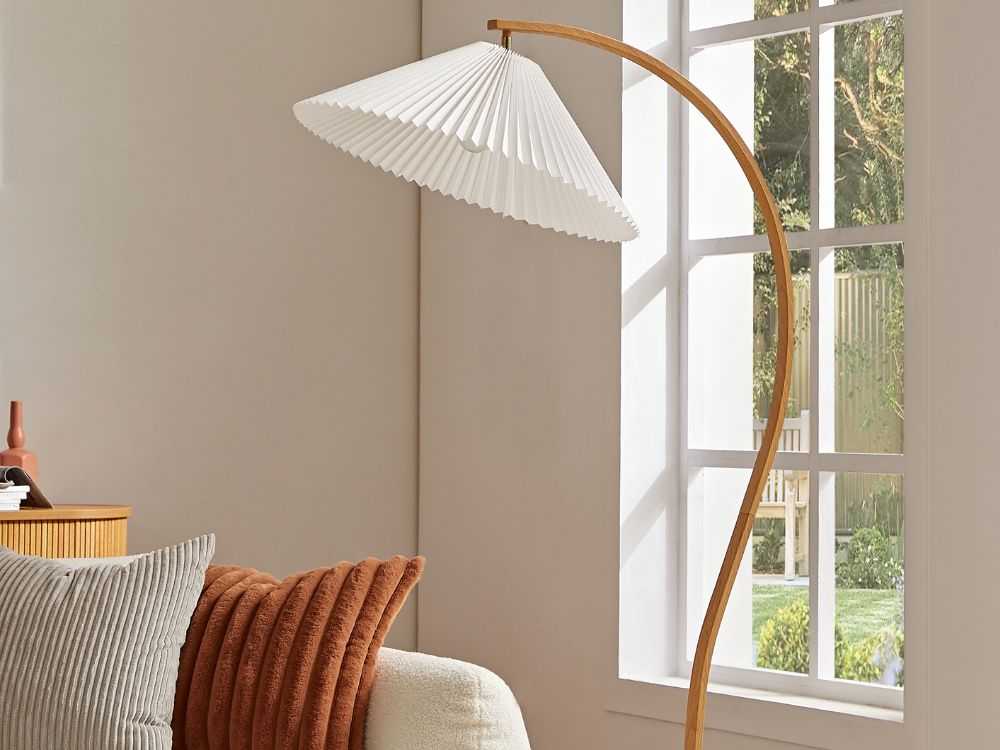 Achie Mid-Century Floor Lamp Lifely
