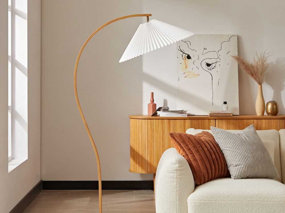 Achie Mid-Century Floor Lamp Lifely