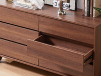 Ballico 6 Chest of Drawers - Walnut