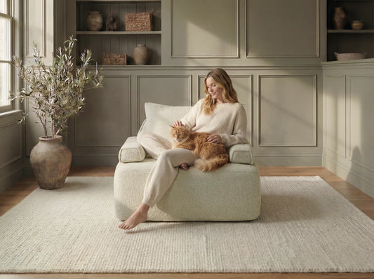 Cushie Modular Sleeper Chair - Cream
