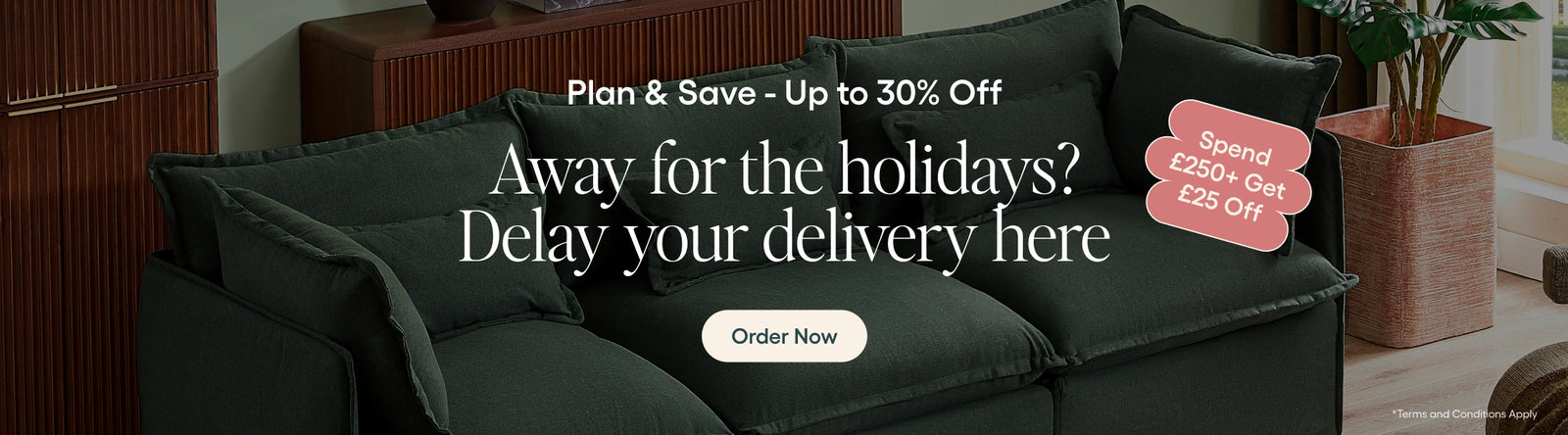 Homepage Plan and Save Banner