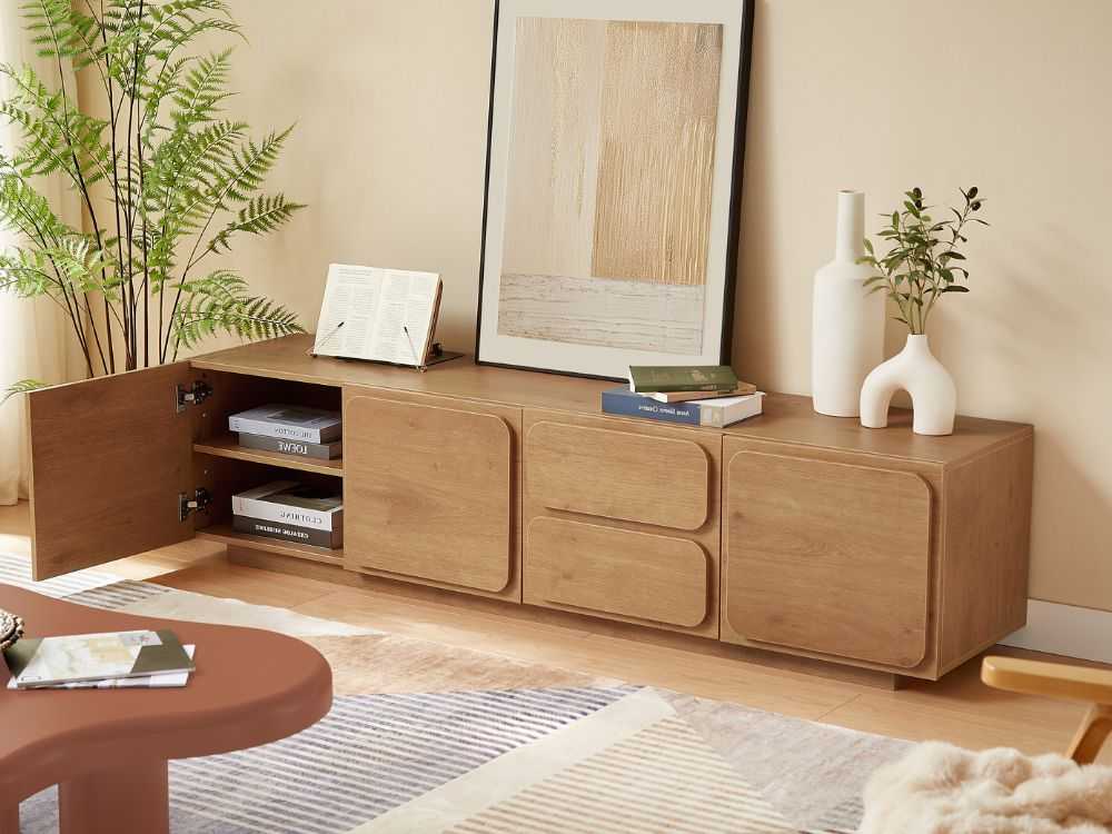 Elena TV + Cloud Russet Living Room Set – [[product type]] in [[collections]] style | Affordable Furniture by Lifely