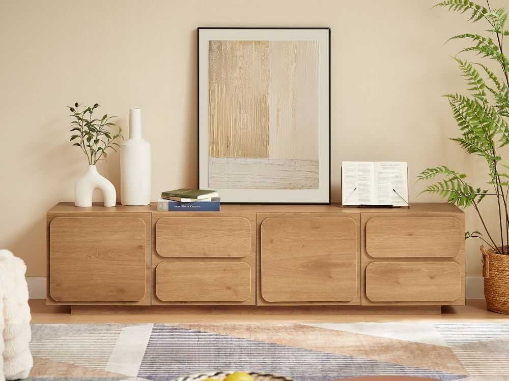 Elena TV + Cloud Russet Living Room Set – [[product type]] in [[collections]] style | Affordable Furniture by Lifely