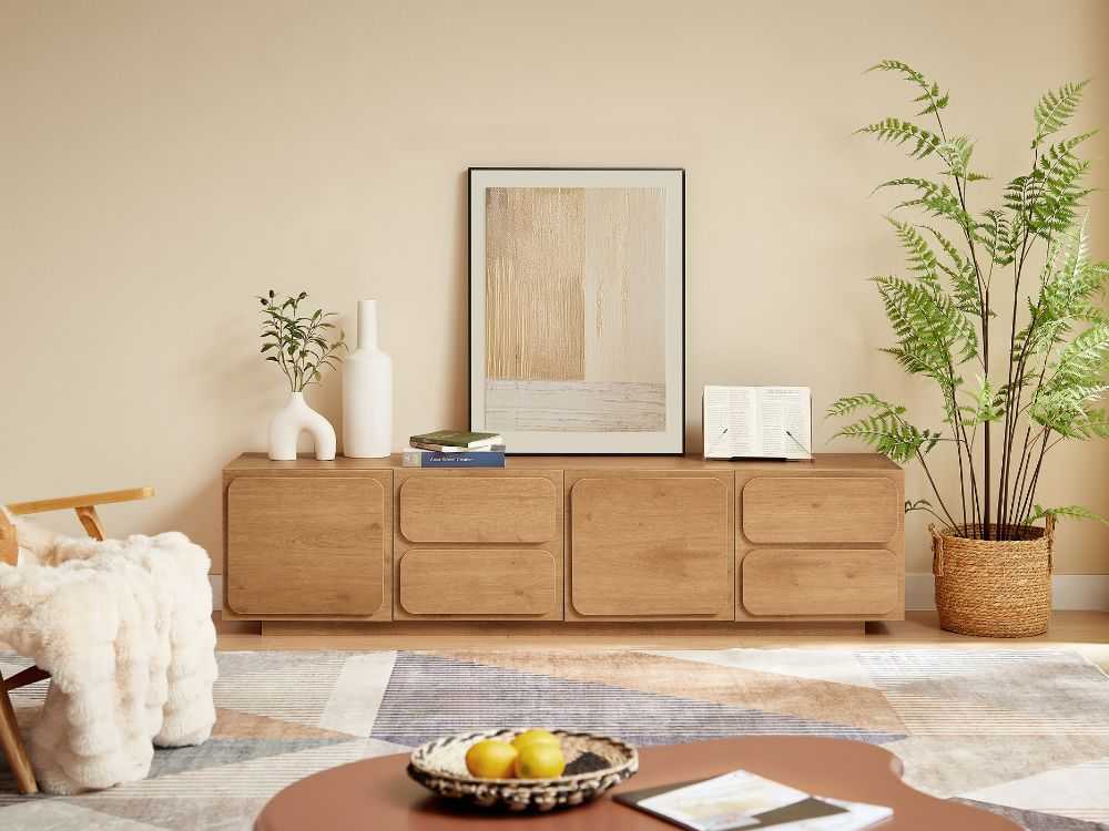 Elena TV + Cloud Russet Living Room Set – [[product type]] in [[collections]] style | Affordable Furniture by Lifely