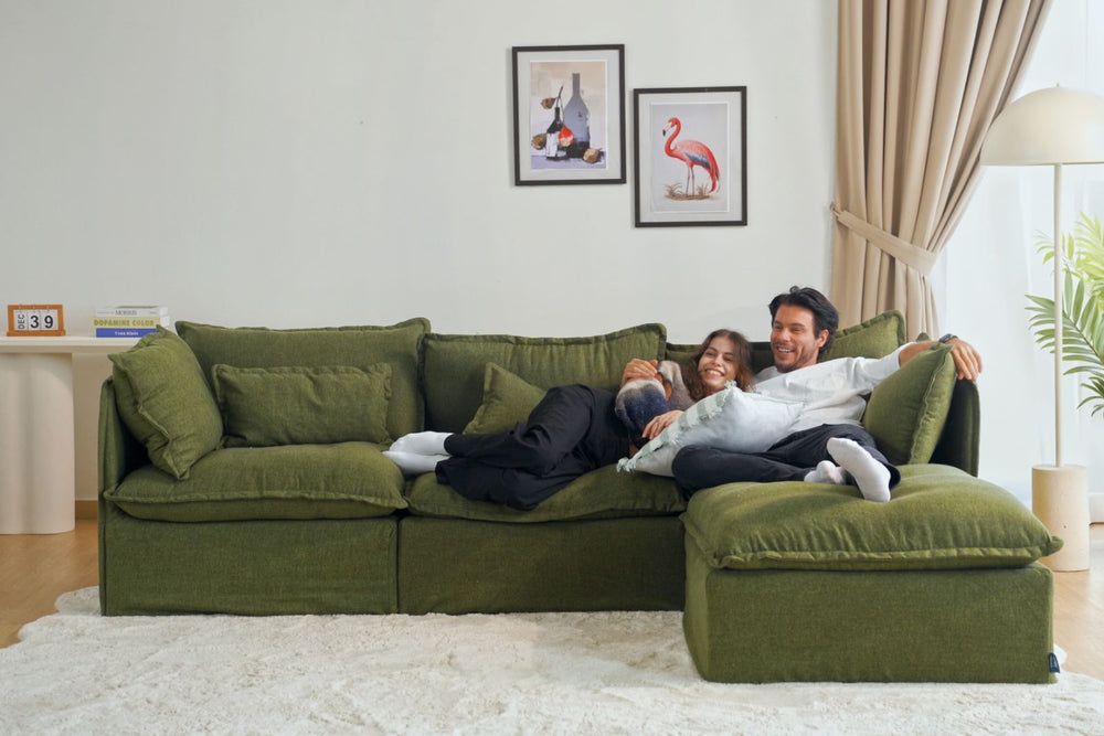 Lifely Modular Washable Ottoman