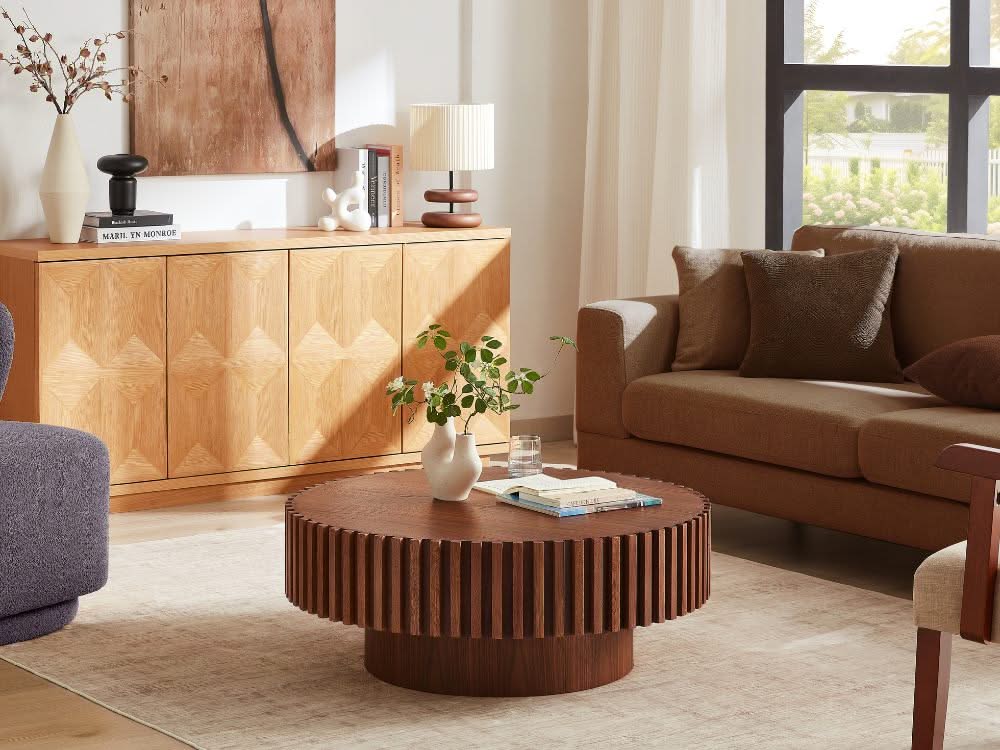 Hazel Coffee Table - Walnut