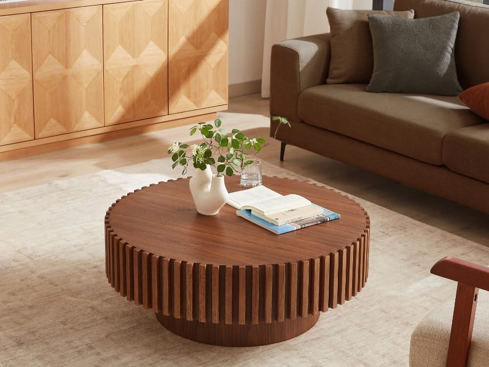 Hazel Coffee Table - Walnut