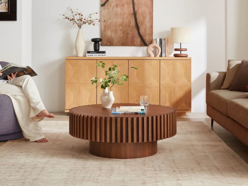 Hazel Coffee Table - Walnut