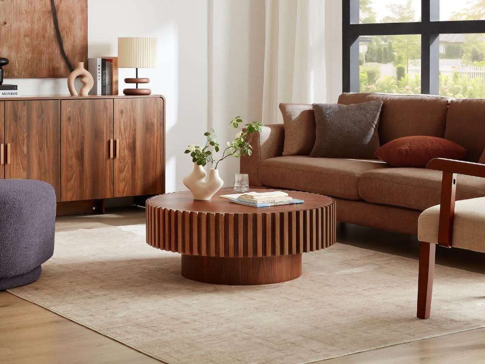 Hazel Coffee Table - Walnut