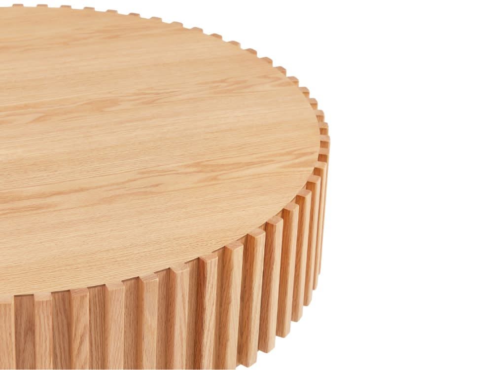 Hazel Round Coffee Table - Natural