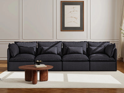 4 Seater / Sofa / Charcoal