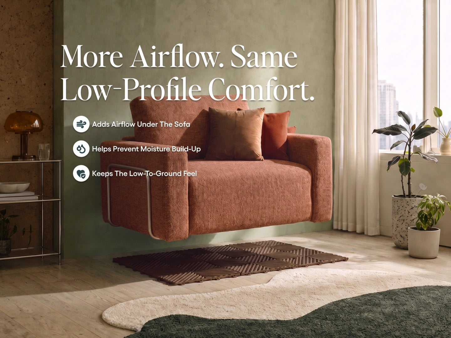 Snuggle Sofa Bed Airflow Pad