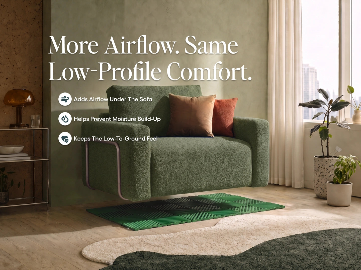 Snuggle Sofa Bed Airflow Pad
