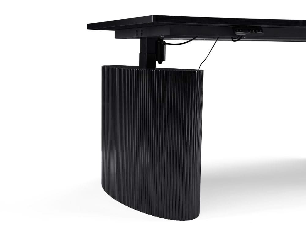 Willy Electric Height Adjustable Desk - Black