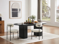 Tate Extendable Dining Table - Black