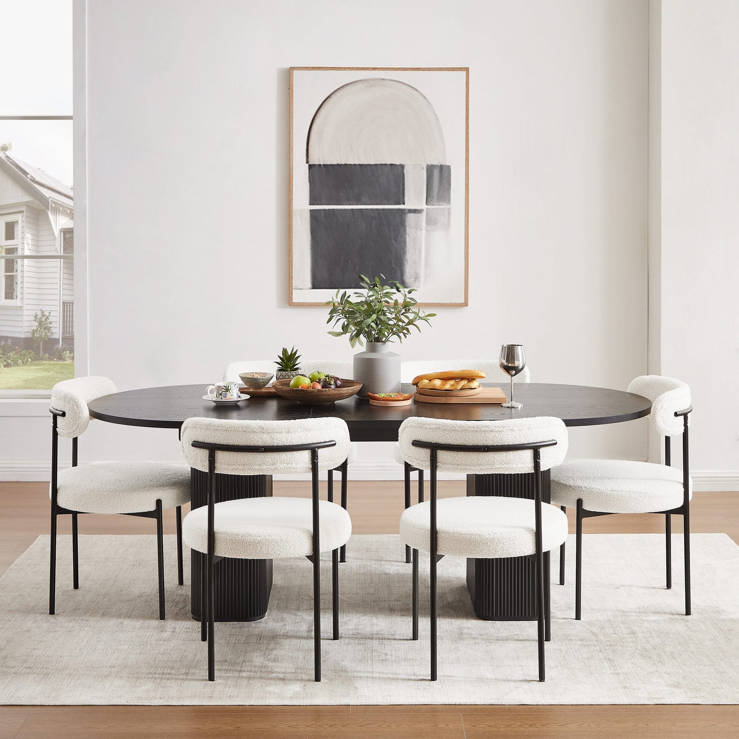 Tate Extendable Dining Table - Black