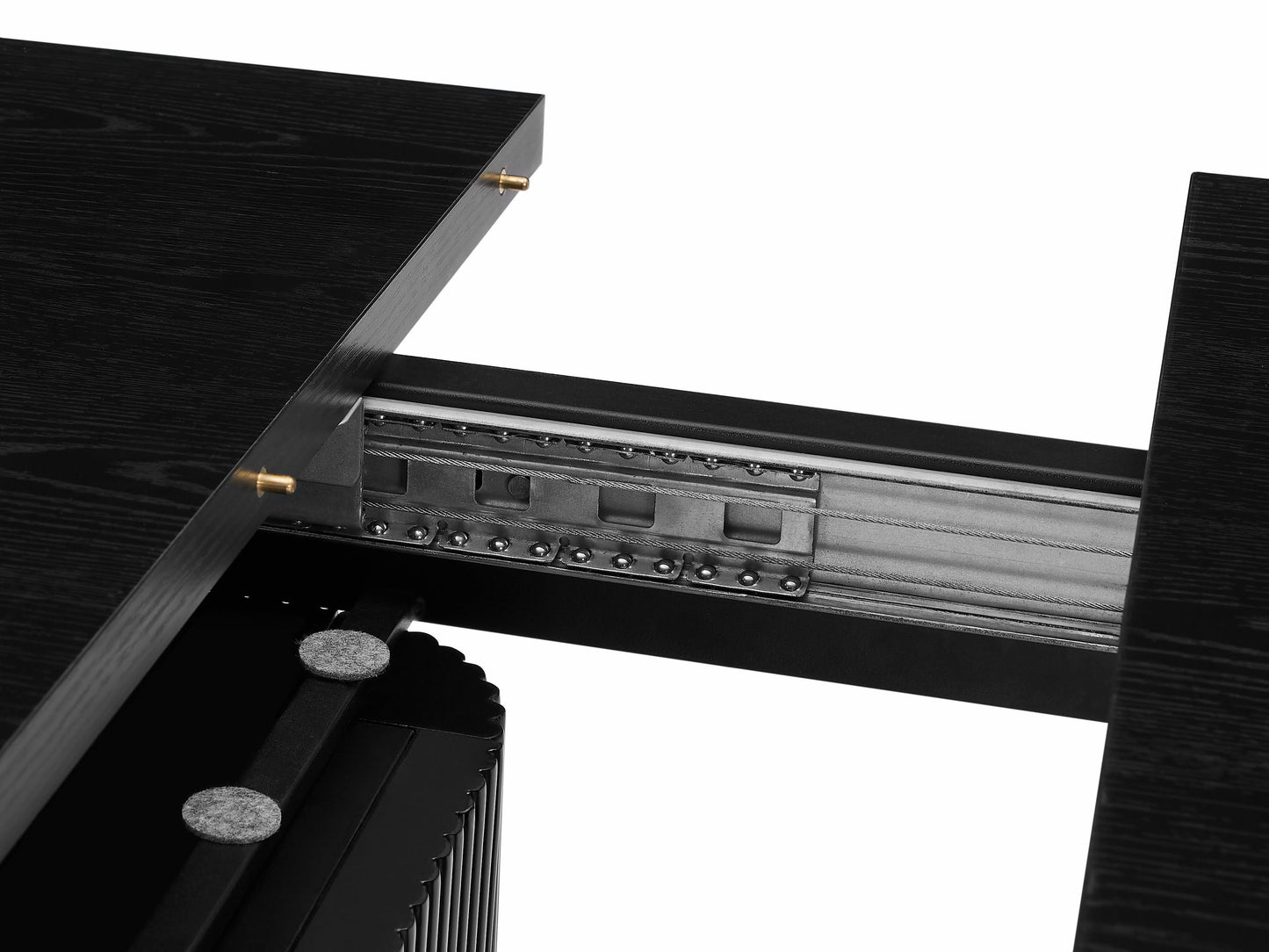 Tate Extendable Dining Table - Black