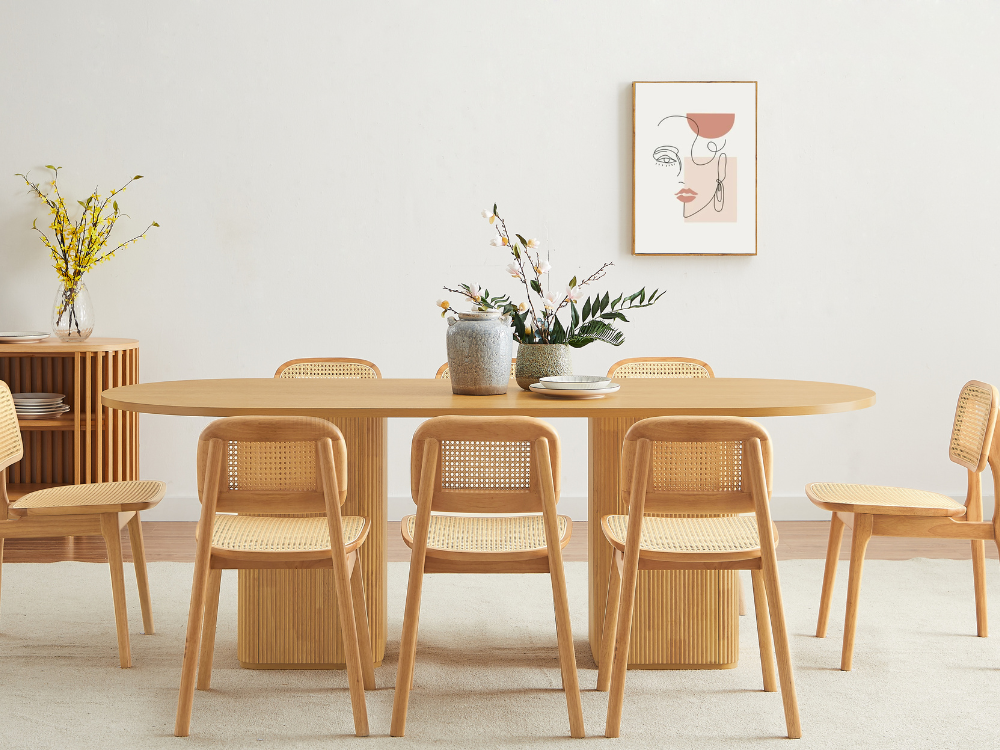 Tate Dining Table 6 Seater