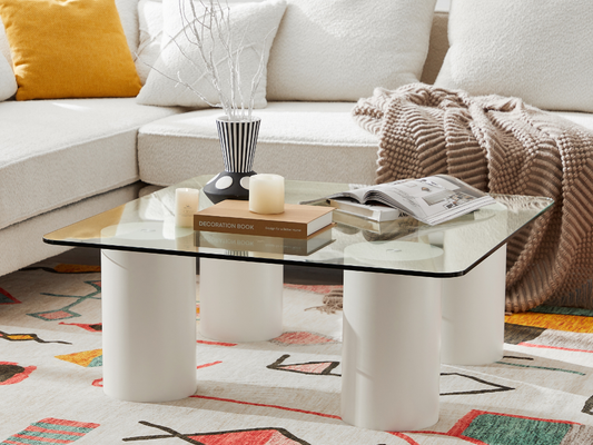 Gabriel Glass Coffee Table